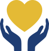 hands holding a heart